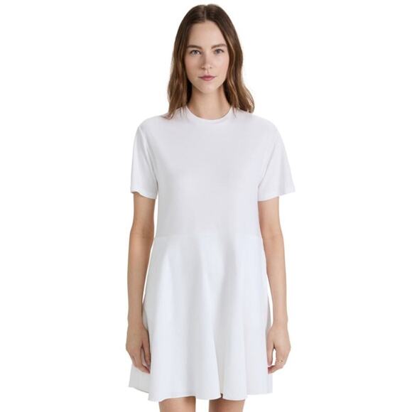 Theory White Tiered Tunic Linen Blend Dress (Size Small) - Picture 3 of 14